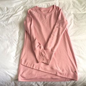 Tunic length sweater